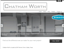 Tablet Screenshot of chathamworth.com